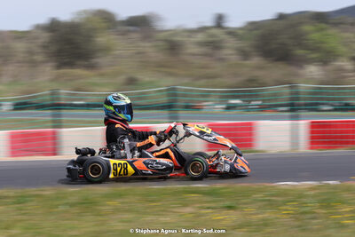 08 & 09/04/2023 : 3ème manche du Championnat du Sud à Fun Kart Brissac (photos Stéphane Agnus) 2023 — karting