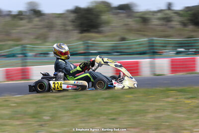 08 & 09/04/2023 : 3ème manche du Championnat du Sud à Fun Kart Brissac (photos Stéphane Agnus) 2023 — karting