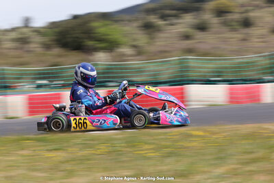 08 & 09/04/2023 : 3ème manche du Championnat du Sud à Fun Kart Brissac (photos Stéphane Agnus) 2023 — karting