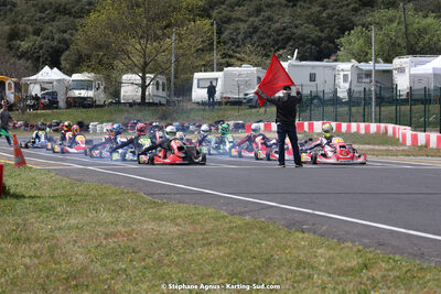 08 & 09/04/2023 : 3ème manche du Championnat du Sud à Fun Kart Brissac (photos Stéphane Agnus) 2023 — karting