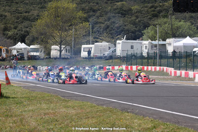 08 & 09/04/2023 : 3ème manche du Championnat du Sud à Fun Kart Brissac (photos Stéphane Agnus) 2023 — karting
