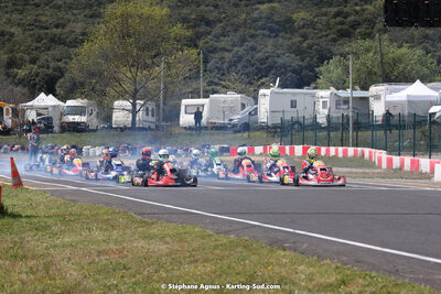 08 & 09/04/2023 : 3ème manche du Championnat du Sud à Fun Kart Brissac (photos Stéphane Agnus) 2023 — karting