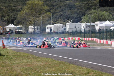 08 & 09/04/2023 : 3ème manche du Championnat du Sud à Fun Kart Brissac (photos Stéphane Agnus) 2023 — karting