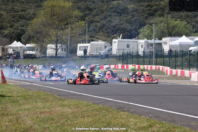 08 & 09/04/2023 : 3ème manche du Championnat du Sud à Fun Kart Brissac (photos Stéphane Agnus) 2023 — karting