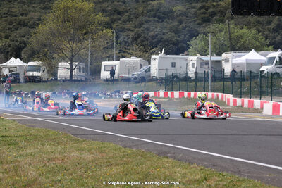 08 & 09/04/2023 : 3ème manche du Championnat du Sud à Fun Kart Brissac (photos Stéphane Agnus) 2023 — karting