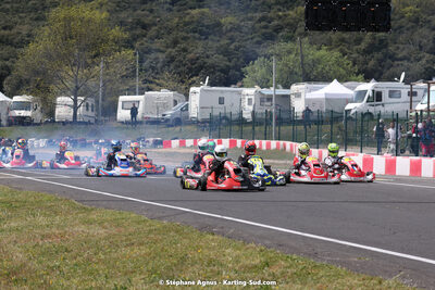 08 & 09/04/2023 : 3ème manche du Championnat du Sud à Fun Kart Brissac (photos Stéphane Agnus) 2023 — karting