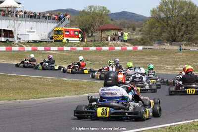 08 & 09/04/2023 : 3ème manche du Championnat du Sud à Fun Kart Brissac (photos Stéphane Agnus) 2023 — karting