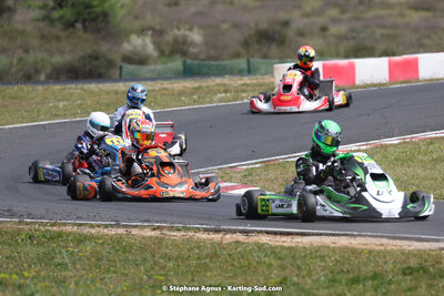 08 & 09/04/2023 : 3ème manche du Championnat du Sud à Fun Kart Brissac (photos Stéphane Agnus) 2023 — karting