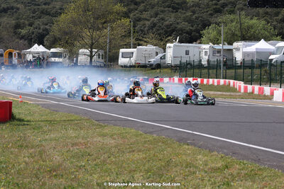 08 & 09/04/2023 : 3ème manche du Championnat du Sud à Fun Kart Brissac (photos Stéphane Agnus) 2023 — karting