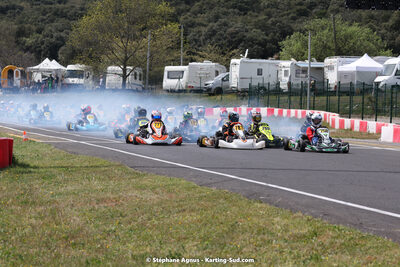 08 & 09/04/2023 : 3ème manche du Championnat du Sud à Fun Kart Brissac (photos Stéphane Agnus) 2023 — karting