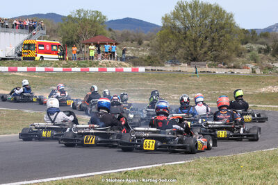 08 & 09/04/2023 : 3ème manche du Championnat du Sud à Fun Kart Brissac (photos Stéphane Agnus) 2023 — karting
