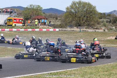 08 & 09/04/2023 : 3ème manche du Championnat du Sud à Fun Kart Brissac (photos Stéphane Agnus) 2023 — karting