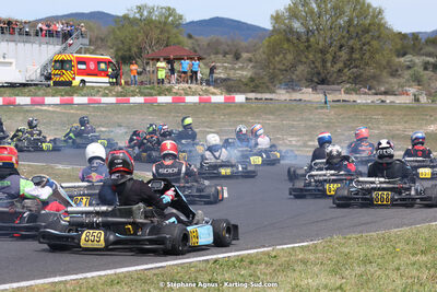 08 & 09/04/2023 : 3ème manche du Championnat du Sud à Fun Kart Brissac (photos Stéphane Agnus) 2023 — karting