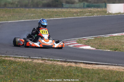 08 & 09/04/2023 : 3ème manche du Championnat du Sud à Fun Kart Brissac (photos Stéphane Agnus) 2023 — karting