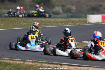 08 & 09/04/2023 : 3ème manche du Championnat du Sud à Fun Kart Brissac (photos Stéphane Agnus) 2023 — karting