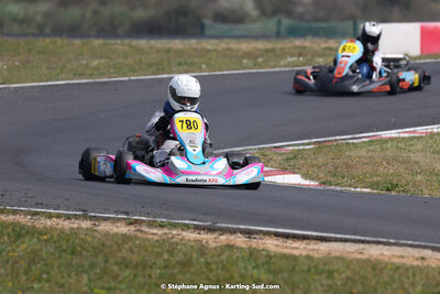 08 & 09/04/2023 : 3ème manche du Championnat du Sud à Fun Kart Brissac (photos Stéphane Agnus) 2023 — karting