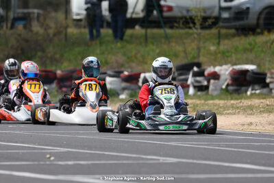 08 & 09/04/2023 : 3ème manche du Championnat du Sud à Fun Kart Brissac (photos Stéphane Agnus) 2023 — karting