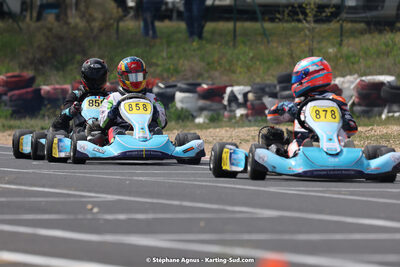 08 & 09/04/2023 : 3ème manche du Championnat du Sud à Fun Kart Brissac (photos Stéphane Agnus) 2023 — karting