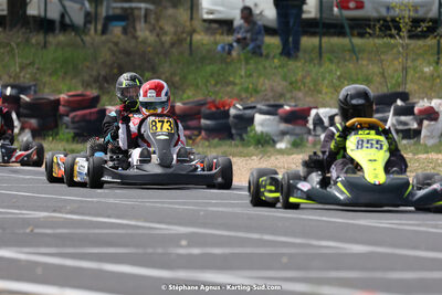 08 & 09/04/2023 : 3ème manche du Championnat du Sud à Fun Kart Brissac (photos Stéphane Agnus) 2023 — karting