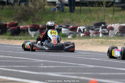 08 & 09/04/2023 : 3ème manche du Championnat du Sud à Fun Kart Brissac (photos Stéphane Agnus) 2023 — karting