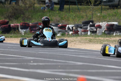 08 & 09/04/2023 : 3ème manche du Championnat du Sud à Fun Kart Brissac (photos Stéphane Agnus) 2023 — karting