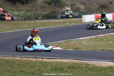 08 & 09/04/2023 : 3ème manche du Championnat du Sud à Fun Kart Brissac (photos Stéphane Agnus) 2023 — karting