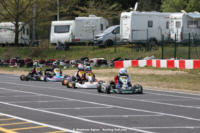 08 & 09/04/2023 : 3ème manche du Championnat du Sud à Fun Kart Brissac (photos Stéphane Agnus) 2023 — karting