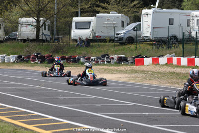08 & 09/04/2023 : 3ème manche du Championnat du Sud à Fun Kart Brissac (photos Stéphane Agnus) 2023 — karting