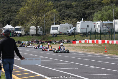 08 & 09/04/2023 : 3ème manche du Championnat du Sud à Fun Kart Brissac (photos Stéphane Agnus) 2023 — karting