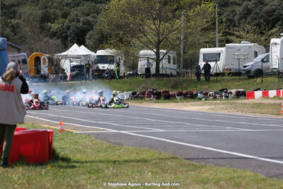 08 & 09/04/2023 : 3ème manche du Championnat du Sud à Fun Kart Brissac (photos Stéphane Agnus) 2023 — karting