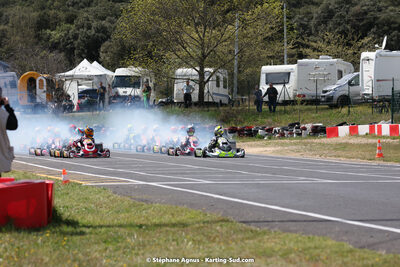 08 & 09/04/2023 : 3ème manche du Championnat du Sud à Fun Kart Brissac (photos Stéphane Agnus) 2023 — karting