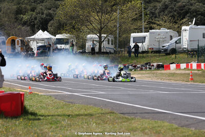 08 & 09/04/2023 : 3ème manche du Championnat du Sud à Fun Kart Brissac (photos Stéphane Agnus) 2023 — karting