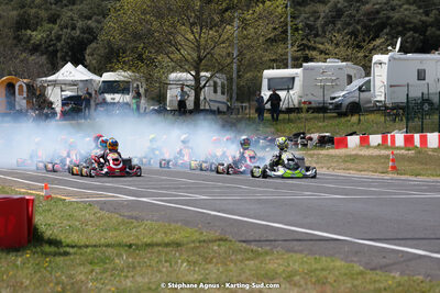 08 & 09/04/2023 : 3ème manche du Championnat du Sud à Fun Kart Brissac (photos Stéphane Agnus) 2023 — karting