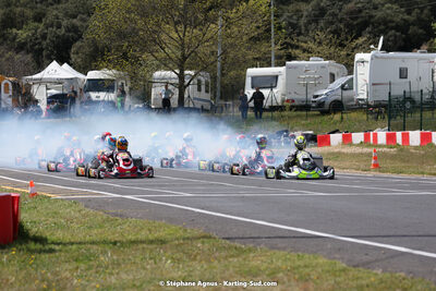 08 & 09/04/2023 : 3ème manche du Championnat du Sud à Fun Kart Brissac (photos Stéphane Agnus) 2023 — karting