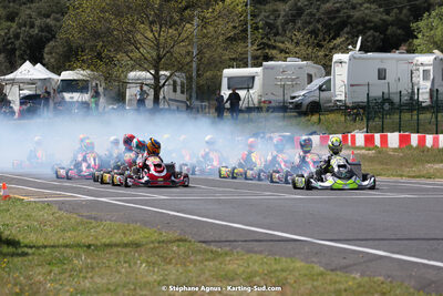 08 & 09/04/2023 : 3ème manche du Championnat du Sud à Fun Kart Brissac (photos Stéphane Agnus) 2023 — karting