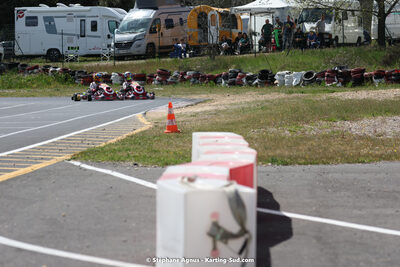08 & 09/04/2023 : 3ème manche du Championnat du Sud à Fun Kart Brissac (photos Stéphane Agnus) 2023 — karting