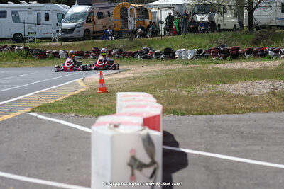 08 & 09/04/2023 : 3ème manche du Championnat du Sud à Fun Kart Brissac (photos Stéphane Agnus) 2023 — karting