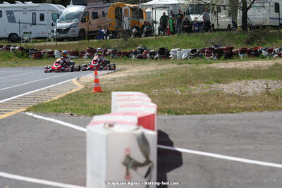 08 & 09/04/2023 : 3ème manche du Championnat du Sud à Fun Kart Brissac (photos Stéphane Agnus) 2023 — karting