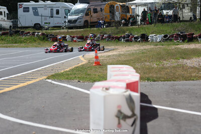 08 & 09/04/2023 : 3ème manche du Championnat du Sud à Fun Kart Brissac (photos Stéphane Agnus) 2023 — karting