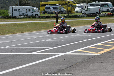 08 & 09/04/2023 : 3ème manche du Championnat du Sud à Fun Kart Brissac (photos Stéphane Agnus) 2023 — karting