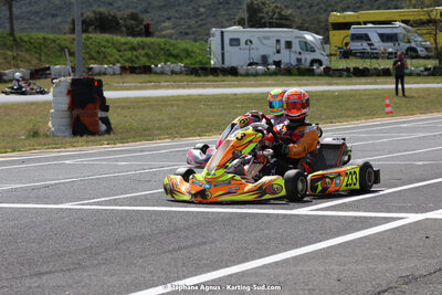 08 & 09/04/2023 : 3ème manche du Championnat du Sud à Fun Kart Brissac (photos Stéphane Agnus) 2023 — karting