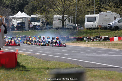 08 & 09/04/2023 : 3ème manche du Championnat du Sud à Fun Kart Brissac (photos Stéphane Agnus) 2023 — karting