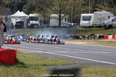 08 & 09/04/2023 : 3ème manche du Championnat du Sud à Fun Kart Brissac (photos Stéphane Agnus) 2023 — karting