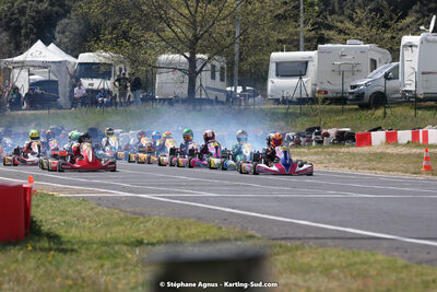 08 & 09/04/2023 : 3ème manche du Championnat du Sud à Fun Kart Brissac (photos Stéphane Agnus) 2023 — karting