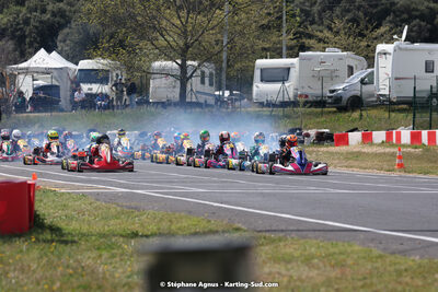 08 & 09/04/2023 : 3ème manche du Championnat du Sud à Fun Kart Brissac (photos Stéphane Agnus) 2023 — karting