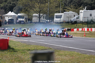 08 & 09/04/2023 : 3ème manche du Championnat du Sud à Fun Kart Brissac (photos Stéphane Agnus) 2023 — karting
