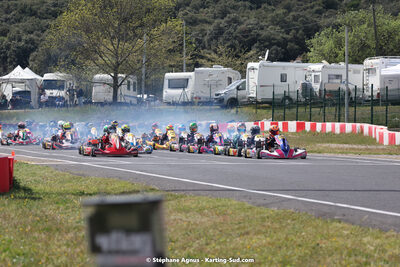 08 & 09/04/2023 : 3ème manche du Championnat du Sud à Fun Kart Brissac (photos Stéphane Agnus) 2023 — karting