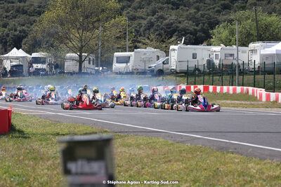 08 & 09/04/2023 : 3ème manche du Championnat du Sud à Fun Kart Brissac (photos Stéphane Agnus) 2023 — karting