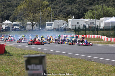 08 & 09/04/2023 : 3ème manche du Championnat du Sud à Fun Kart Brissac (photos Stéphane Agnus) 2023 — karting