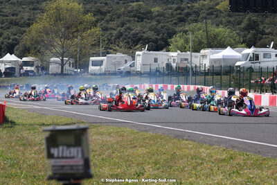 08 & 09/04/2023 : 3ème manche du Championnat du Sud à Fun Kart Brissac (photos Stéphane Agnus) 2023 — karting